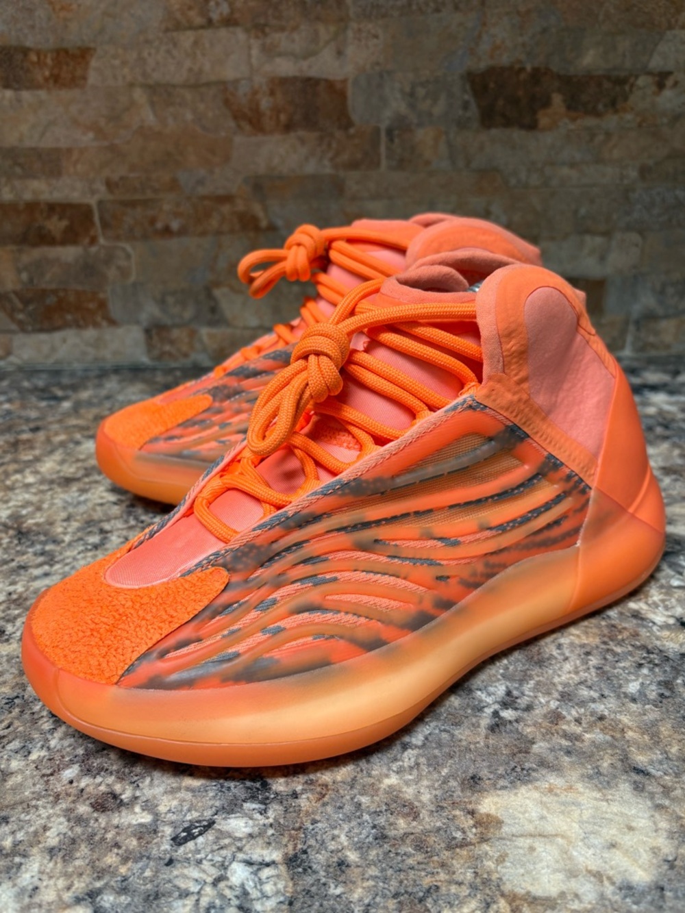 Adidas Yeezy Quantum Hi-Res Orange Size 5